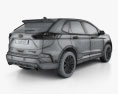 Ford Edge Titanium 2022 3d model