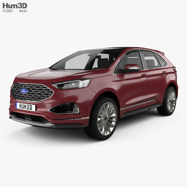 Ford Edge Vignale 2022 3D-Modell