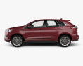Ford Edge Vignale 2022 3D 모델  side view
