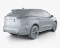 Ford Edge Vignale 2022 3Dモデル