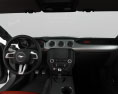 Ford Mustang GT Convertibile con interni 2020 Modello 3D dashboard