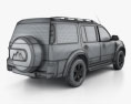 Ford Everest 인테리어 가 있는 2014 3D 모델 