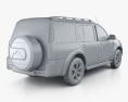 Ford Everest с детальным интерьером 2014 3D модель
