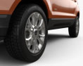 Ford Ecosport Titanium з детальним інтер'єром 2019 3D модель