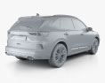 Ford Kuga 混合動力 ST-Line 2022 3D模型