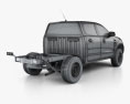 Ford Ranger Doppelkabine Chassis XL 2021 3D-Modell