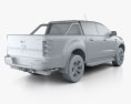 Ford Ranger Двойная кабина XLT 2021 3D модель