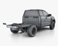 Ford Ranger Super Cab Chassis XL 2021 3d model