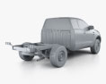 Ford Ranger Super Cab Chassis XL 2021 3D 모델 