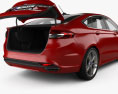 Ford Fusion Titanium з детальним інтер'єром 2018 3D модель