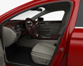 Ford Fusion Titanium con interior 2018 Modelo 3D seats
