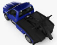 Ford F-550 Super Duty Regular Cab 拖车 2007 3D模型 顶视图