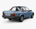Ford Orion 1986 3d model back view