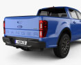 Ford Ranger Super Crew Cab FX4 Lariat US-spec 2021 3Dモデル