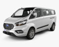 Ford Tourneo Custom L2 2022 3D 모델 