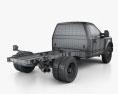 Ford F-550 Super Duty Regular Cab Chassis 2022 Modelo 3d