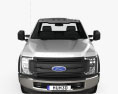 Ford F-550 Super Duty Regular Cab Chassis 2022 Modèle 3d vue frontale