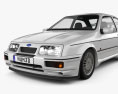 Ford Sierra Cosworth RS500 1986 Modelo 3d