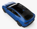 Ford Mustang Mach-E 2023 3D模型 顶视图