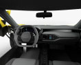 Ford GT with HQ interior 2016 3d model dashboard