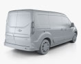 Ford Transit Connect LWB con interior 2016 Modelo 3D