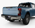 Ford F-250 Super Duty Crew Cab Short bed Lariat 2022 3D-Modell