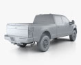 Ford F-250 Super Duty Crew Cab Short bed Lariat 2022 3D-Modell