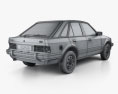 Ford Escort hatchback 1980 Modelo 3D