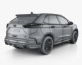 Ford Edge ST 인테리어 가 있는 2021 3D 모델 