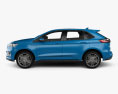 Ford Edge ST with HQ interior 2021 3d model side view