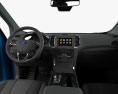 Ford Edge ST con interior 2021 Modelo 3D dashboard