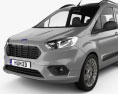 Ford Tourneo Courier 2022 3D-Modell