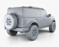 Ford Bronco Badlands Preproduction 4도어 2022 3D 모델 