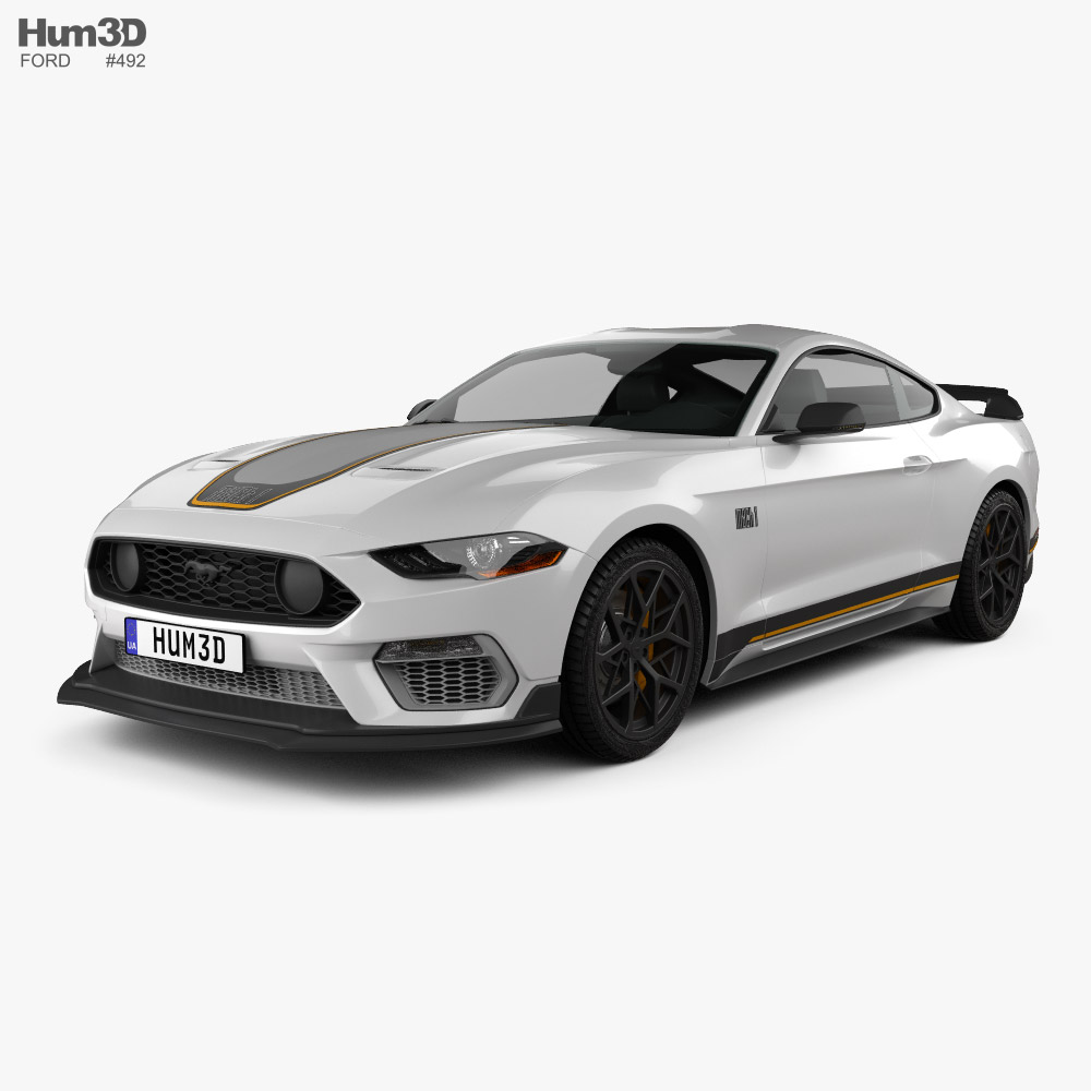 Ford Mustang Mach 1 Handling Package 2022 3D model