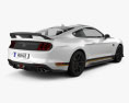 Ford Mustang Mach 1 Handling Package 2023 3D模型 后视图