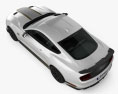 Ford Mustang Mach 1 Handling Package 2023 3D-Modell Draufsicht