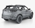 Ford Territory CN-spec HQインテリアと 2021 3Dモデル