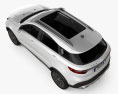 Ford Territory CN-spec 带内饰 2021 3D模型 顶视图