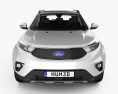 Ford Territory CN-spec with HQ interior 2021 3d model front view
