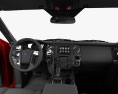Ford Expedition EL Platinum con interior 2018 Modelo 3D dashboard