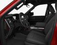 Ford Expedition EL Platinum с детальным интерьером 2018 3D модель seats