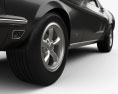 Ford Mustang GT с детальным интерьером 1967 3D модель