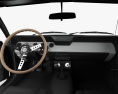 Ford Mustang GT com interior 1967 Modelo 3d dashboard