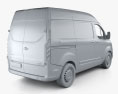 Ford Transit Custom Panel Van L1H2 인테리어 가 있는 2015 3D 모델 