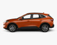 Ford Escape SE with HQ interior 2022 3d model side view