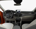 Ford Escape SE com interior 2022 Modelo 3d dashboard