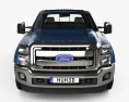 Ford F-450 SuperDuty Crew Cab Dually Lariat 2018 3d model front view