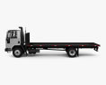 Ford CF8000 Flatbed Truck 2002 3d model side view