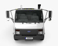 Ford CF8000 Flatbed Truck 2002 3d model front view