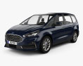 Ford Galaxy 2022 3D-Modell